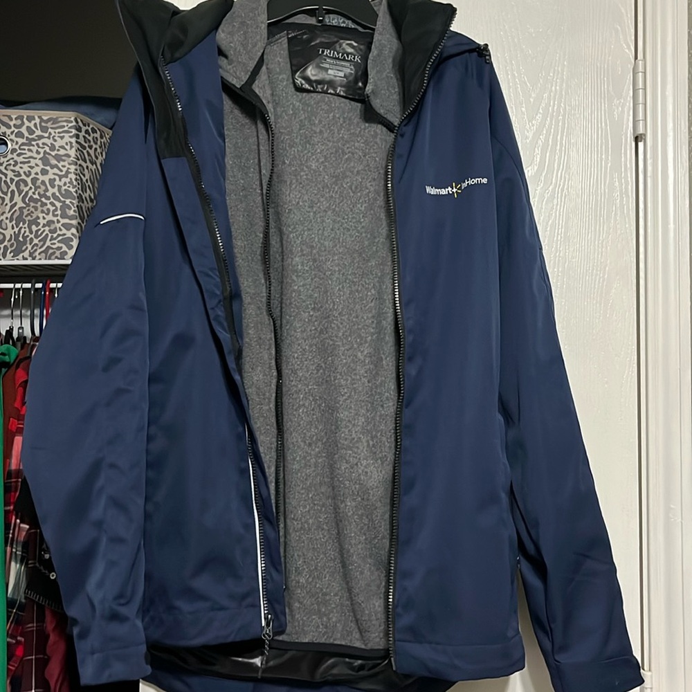 Walmart In Home Jacket with Fleece Jacket